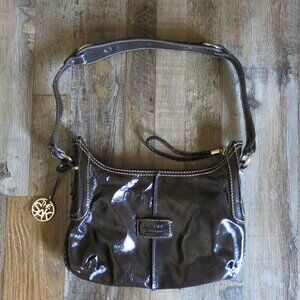 The Sak Hobo Leather Shoulder Bag Brown Unused